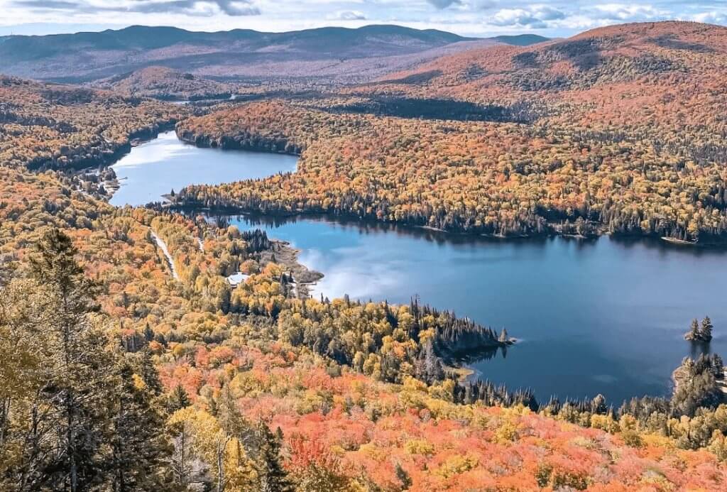 Couleurs d'automne au parc national du Mont-Tremblant